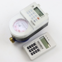 Compteurs d'eau prépayés domestiques STS DN15-40 ISO4064 OEM avec clavier numérique, prise en charge des paiements mobiles (Token, Mpesa, ATM, POS)