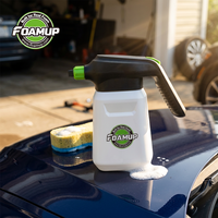 Semprotan Busa 2L untuk Detailing Mobil, Penyemprot Busa Elektrik 7.4V Isi Ulang untuk Pencucian Mobil