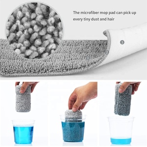 Paños de Limpieza de Microfibra para Mopa, Repuesto para Mopa, Paños Autoescurribles, Almohadillas de Limpieza, Secado con Spray, Húmedos y Secos, para Herramientas Xiaomi Home - Product Image 5