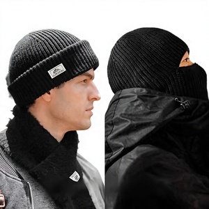 Balaclava en tricot pour homme, vente chaude, automne/hiver, protection contre le vent pour le cyclisme, masque de protection contre le froid - Product Image 3