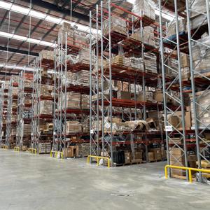 Стеллажи для тяжелых грузов Jracking AU Standard из стали, сертифицированные CE, селективные паллетные стеллажи для промышленного складирования - Product Image 2