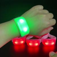 Pulsera LED con Cambio de Color Personalizada y Control Remoto, Pulseras de Nailon LED