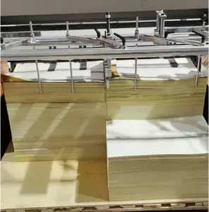 कारखाने की कीमत जिन्या 80 ग्राम चमकदार कागज लेबल स्टिकर के साथ गर्म पिघल उच्च 70x100 सेमी शीट स्टिकर