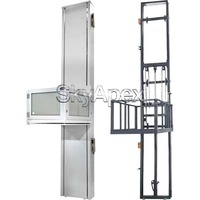 Plateforme élévatrice hydraulique monorail domestique de 2 à 10 m, petit ascenseur électrique pour marchandises à usage résidentiel