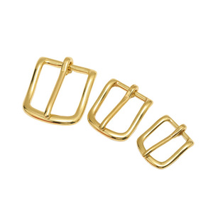 ठोस पीतल वेस्ट एंड बेल्ट बकल - Product Image 4