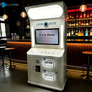 Фотобудка с сенсорным экраном и принтером для самообслуживания по заводской цене, бюджетный вариант для малого бизнеса - Product Image 1