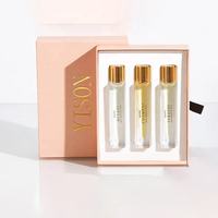 Boîte d'échantillons de parfum sur mesure en gros avec insert en mousse pour flacons compte-gouttes de 10 ml pour les marques de parfums