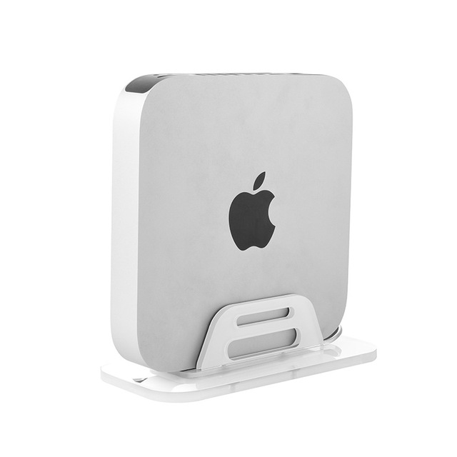 Portable Plastic Tablet Mini mac Holder Multiple Installation Desktop Base for Apple mac Mini Stand