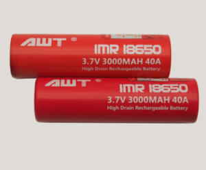 Neues Design AWT 18650 Akku 18650 3000mAh 40A 4V <span class=keywords><strong>3</strong></span>,0Ah Wiederaufladbarer Blei-Säure-Akku für Abluftventilatoren - Product Image 5
