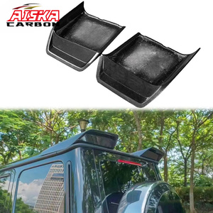 AISKA 2 Piezas, Estilo Chelsea, Molduras Superiores de Fibra de Carbono Seca, Alerón de Techo Trasero para <span class=keywords><strong>Mercedes</strong></span>-<span class=keywords><strong>Benz</strong></span> Clase G W464 G550 AMG G63 - Product Image 1