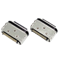 Connecteur USB Type C étanche 3.0 à 4 broches, port de charge rapide, connecteur femelle SMD IP68 3A 5V