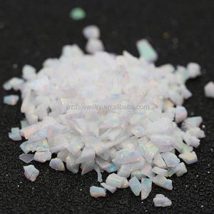 Vente en gros Opal Crush/Puce d'opale synthétique/1.5mm -160mesh /1mm-2mm Puces de OP01-OP92 synthétique cultivées en laboratoire Opale concassée - Product Image 3