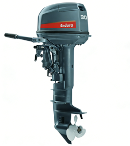 Motor de Gasolina de 2 Tiempos y 30 HP, Motor Marino de Alta Potencia para Embarcaciones Inflables de Pesca - Product Image 1