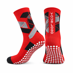 Calzini Antiscivolo Traspiranti in Rete per Calcio e Sport, Personalizzabili OEM, Morbidi e Resistenti, per Uomini e Ragazzi - Product Image 3