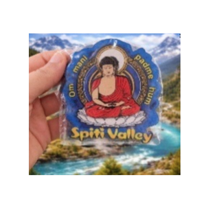 Imán Decorativo para Refrigerador de Spiti Valley, Hecho de MDF, Recuerdo de Viaje para el Hogar, Oficina, Regalo Turístico del Himalaya - Product Image 2