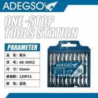 120ชิ้นชุดดอกไขควงขนาดเล็ก65มม. ชุดเครื่องมือไขควงไขควงไขควงไขควงทอเร็กซ์ฟิลลิปส์จุดเดียวสำหรับขายส่ง - Product Image 1