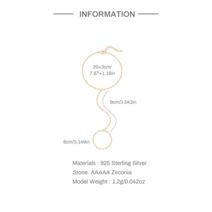 Chaîne de cheville Carline en <span class=keywords><strong>argent</strong></span> sterling 925 avec un élégant design de chaîne à lèvres, plaqué or 18 carats, accessoire de mode, <span class=keywords><strong>bijoux</strong></span>, anneaux de pied pour femmes - Product Image 6