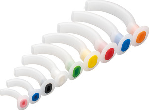 ท่อหายใจ <span class=keywords><strong>Guedel</strong></span> สำหรับใช้ในกรณีฉุกเฉินมีรหัสสีสำหรับใช้ทางการแพทย์ทางการแพทย์ - Product Image 2