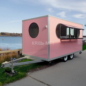 Remolque de Comida para Venta Ambulante, Carrito de Hot Dogs, Quiosco de Helados, Barbacoa y Waffles, Modelo 2025, en Oferta - Product Image 3