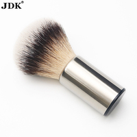 Nouveau Design 1pc En Acier Inoxydable Rasage Barbe Brosse Vegan Cheveux Barber Outils