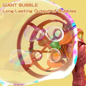 Automatic Electric Cartoon Fan Soap Water <b>Bubble</b> Blower Handheld <b>Kids</b> Summer Outdoor <b>Bubble</b> Machine - Product Image 3