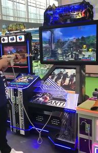 Machine de jeu <span class=keywords><strong>d</strong></span>'arcade de simulateur vidéo de tir de pistolet LCD 65 à pièces Storm 1 pour 2 joueurs pour FEC - Product Image 6