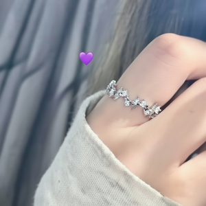Vendita calda gioielli eleganti da donna di tendenza anello aperto anello accatastamento anelli teschio drago gemma intarsio con licenza marchi privati all'ingrosso - Product Image 1