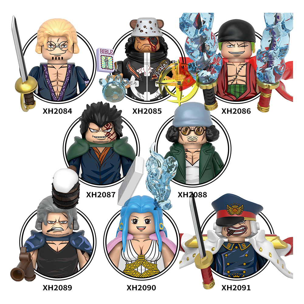 X0359 Silvers Rayleigh Bartholemew Kuma Dragon Zoro Kuzan