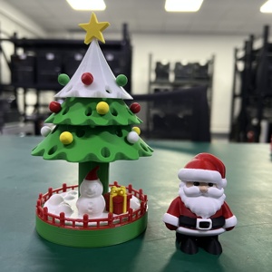 Modèle <span class=keywords><strong>miniature</strong></span> créatif et mignon, structure multi-composants à assembler, jouet imprimé en 3D pour une utilisation saisonnière - Product Image 1