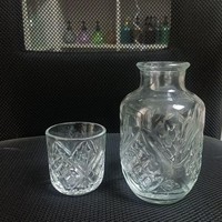 Tasse à eau en verre à boire avec couvercle, design moderne, un pot, une tasse, thé, jus, boisson froide, gaufré au lait, une tasse