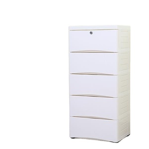 Cajones de Almacenamiento Blancos de 5 Niveles con un Solo Cajón a <span class=keywords><strong>Precio</strong></span> de Mayoreo - Product Image 1