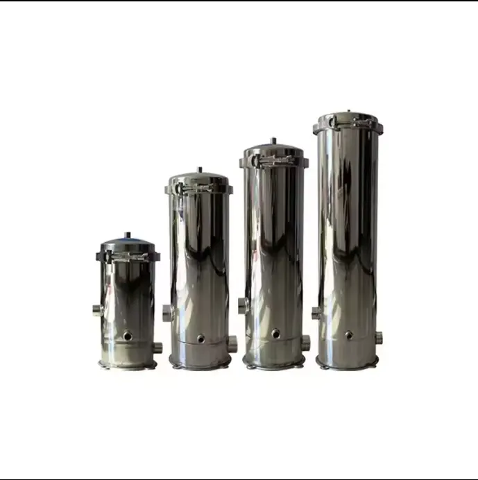 工業用水処理用のカスタマイズ可能な304ステンレス鋼高精度セキュリティフィルター低圧ドロップ下水フィルター