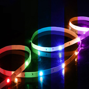 <b>RGB</b> LED Strip Lights, Works with Alexa & Google Home Voice/App <b>Control</b> Smart Music Sync Tape Light for Bedroom & TV - Product Image 1