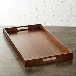 High Quality Modern Stylish Elegant Durable Handmade Eco-Friendly Wooden Customized Shape Tray Polished Buddhist Crafts Galore - Product Image 1