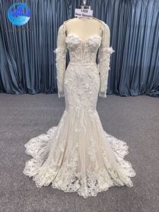 Abito da Sposa a Sirena con Gonna a Palloncino per Donne, Vestido De Novia, Abito da Damigella, Abito Nuziale, Robes De Mariée, Lehenga Choli - Product Image 1