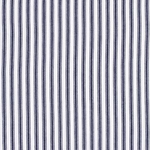 <span class=keywords><strong>Rideau</strong></span> de <span class=keywords><strong>douche</strong></span> en pur coton à rayures bleu marine minimaliste avec crochets antirouille Taille <span class=keywords><strong>extra</strong></span> longue 84*72 pouces - Product Image 6