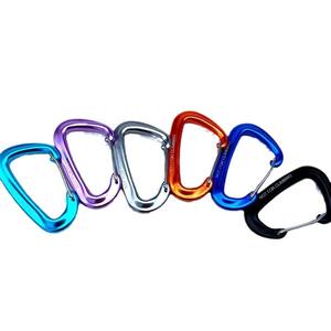 Mousqueton de type D pour extérieur, en aluminium 7075, avec verrouillage de sécurité à dégagement rapide, pour sac à dos, hamac, bâche, capacité de charge 12KN - Product Image 3