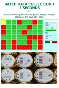 Machine de lecture de codes de lot intelligente avec inspection visuelle pour la confirmation du contenu des codes QR et la collecte de données en masse, remplaçant la lecture manuelle unique. - Product Image 4