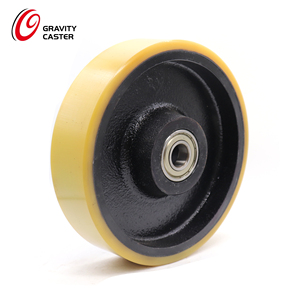 Ruedas de hierro fundido para carretilla elevadora, pieza de repuesto BT 156259 Vulkollan 125 50 54 20, rueda de poliuretano de carga - Product Image 2