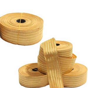 ผ้าลูกไม้ถักสีทองสำหรับเครื่องแต่งกายชุดเครื่องแบบ - Product Image 1
