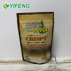 Hot Selling Sales Doggy Custom Print Stand Up Zip Lock Snack Plastic Packaging Pouch Multiply Kraft Paper Bag