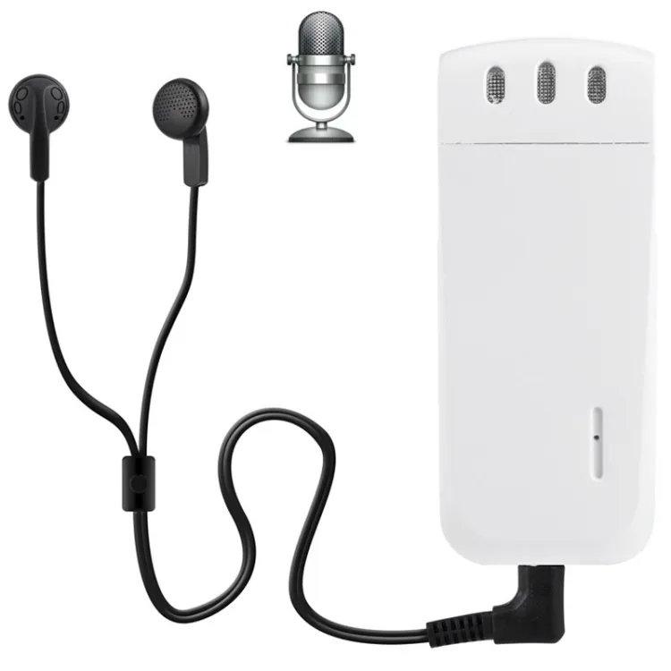 Mini grabadora de voz WR-16, 8GB, Digital, MP3, pequeño, para conferencia, entrevista, reunión