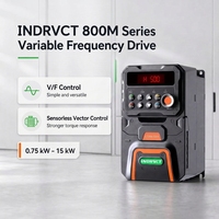 Variateur de fréquence AC 1,5 kW monophasé 220 V, contrôleur de vitesse de moteur à commande vectorielle, variateur de fréquence pour applications industrielles