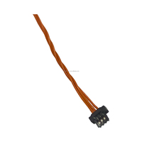 Arnés de Cables HRS SignalBee de 0.6 mm de Paso, 3P DF53-3P-0.6C, 32AWG, para Robots Humanoides, Automóviles y Motocicletas, con Clasificación de 12V/24V/36V