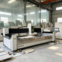 Centre d'usinage automatique CNC pour verre et pierre, fraiseuse à portique 3 axes pour la découpe de carreaux de céramique et de métaux