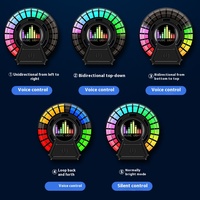 Éclairage ambiant de voiture, diffuseur d'arômes, éclairage rythmique de musique activé par le son, diffuseur d'arôme de ventilation de voiture Ornement d'éclairage de musique