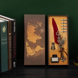 Coffret Cadeau Stylo <span class=keywords><strong>Plume</strong></span> <span class=keywords><strong>de</strong></span> Luxe IStapromo – Stylo <span class=keywords><strong>Plume</strong></span> Personnalisé <span class=keywords><strong>de</strong></span> Haute Qualité pour Écriture, Idéal pour Anniversaire et Remise <span class=keywords><strong>de</strong></span> Diplôme - Product Image 5