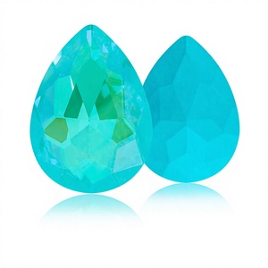 Cristales de Estrás en Forma de Gota de Agua Fluorescentes Color Moca Selina, Piedras de Cristal para Manualidades, Bolsos de Noche, Decoración de Uñas - Product Image 5