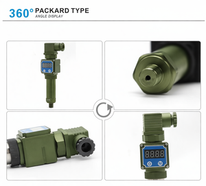 เครื่องส่งสัญญาณอัจฉริยะผลิตจากสเตนเลส20mA 4 ~ หน้าจอ LCD ดิจิตอล GPT204 - Product Image 3