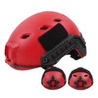 Casques de sécurité en PE ou en aramide rouge pour casques tactiques en kevlar, casques tactiques balistiques, produits de sécurité